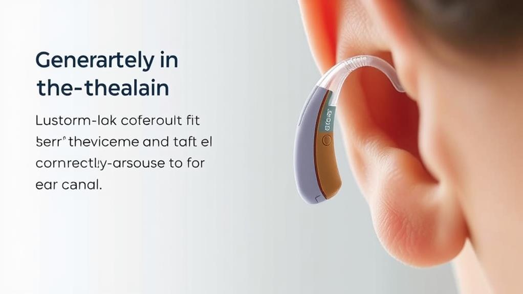 custom fit canal hearing aids