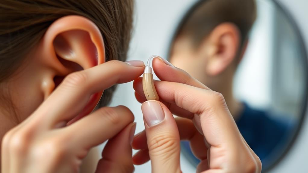 inserting and removing aids