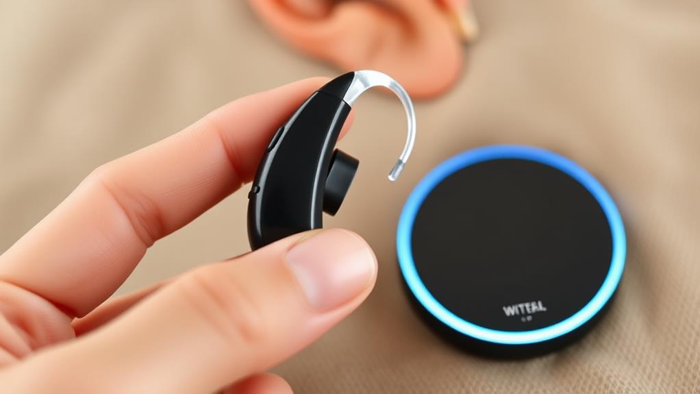 rechargeable behind the ear aids